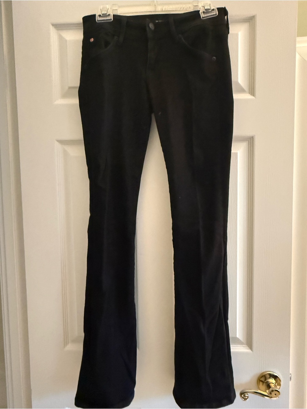 Hudson black baby boot jeans